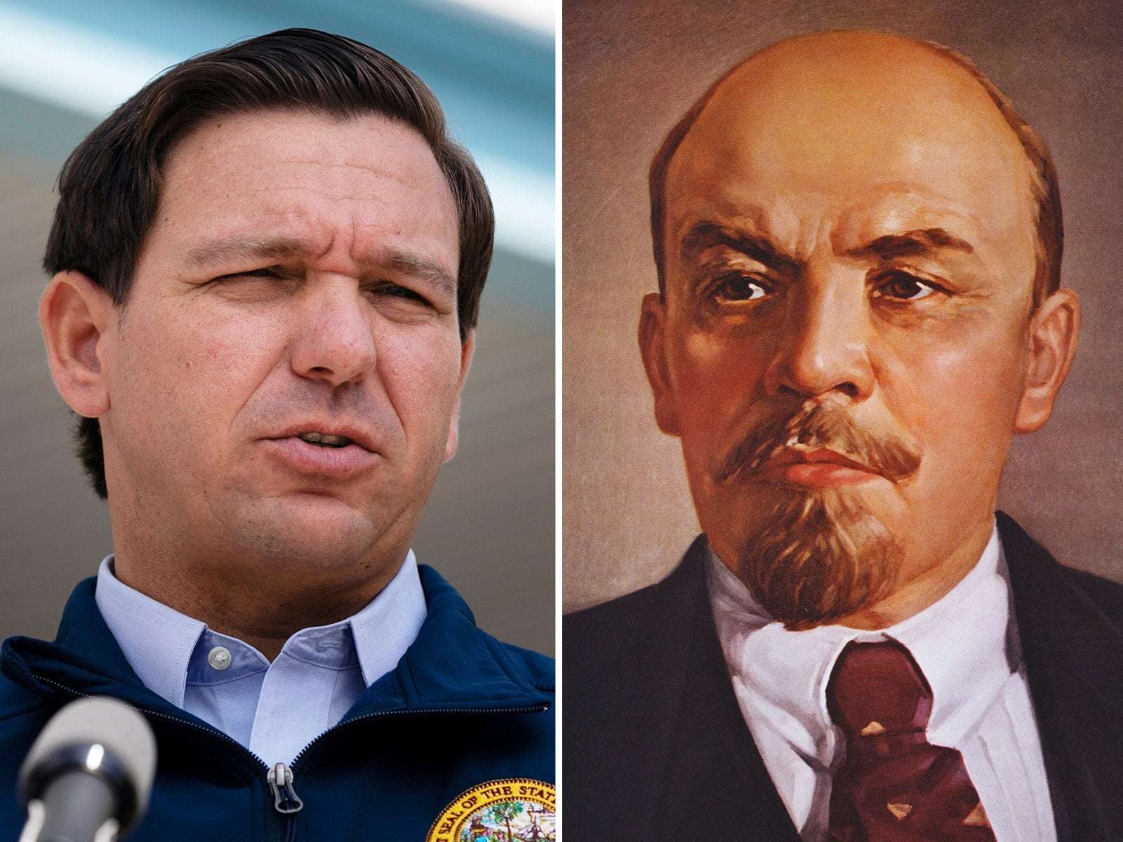 image for DeSantis Policies in Florida Reminiscent of Communism, Historian Says
