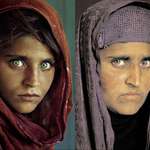 image for ‘Afghan Girl’ in 1985 National Geographic Photo nearly two decades later