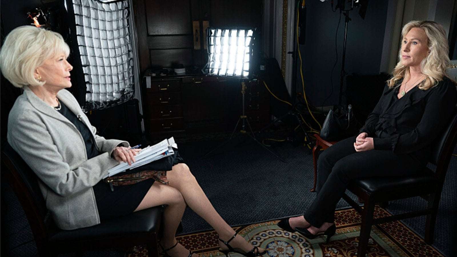 image for MTG Uses ‘60 Minutes’ Interview to Call Democrats Pedophiles