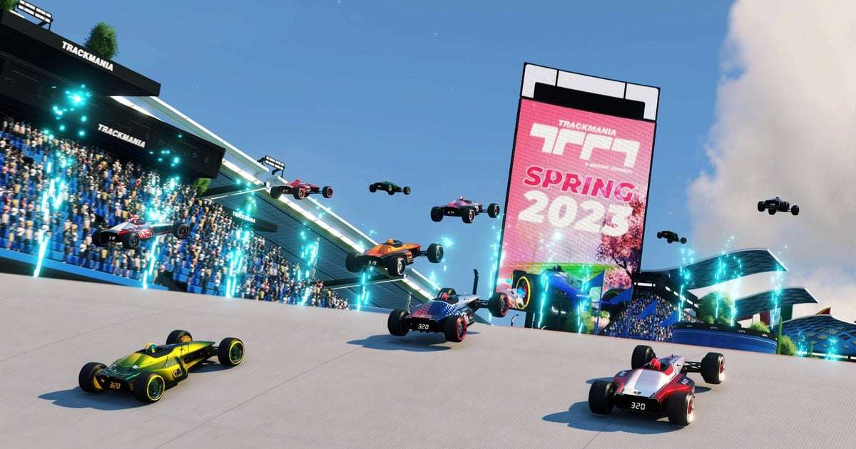 image for Trackmania's free spring 2023 season is available now