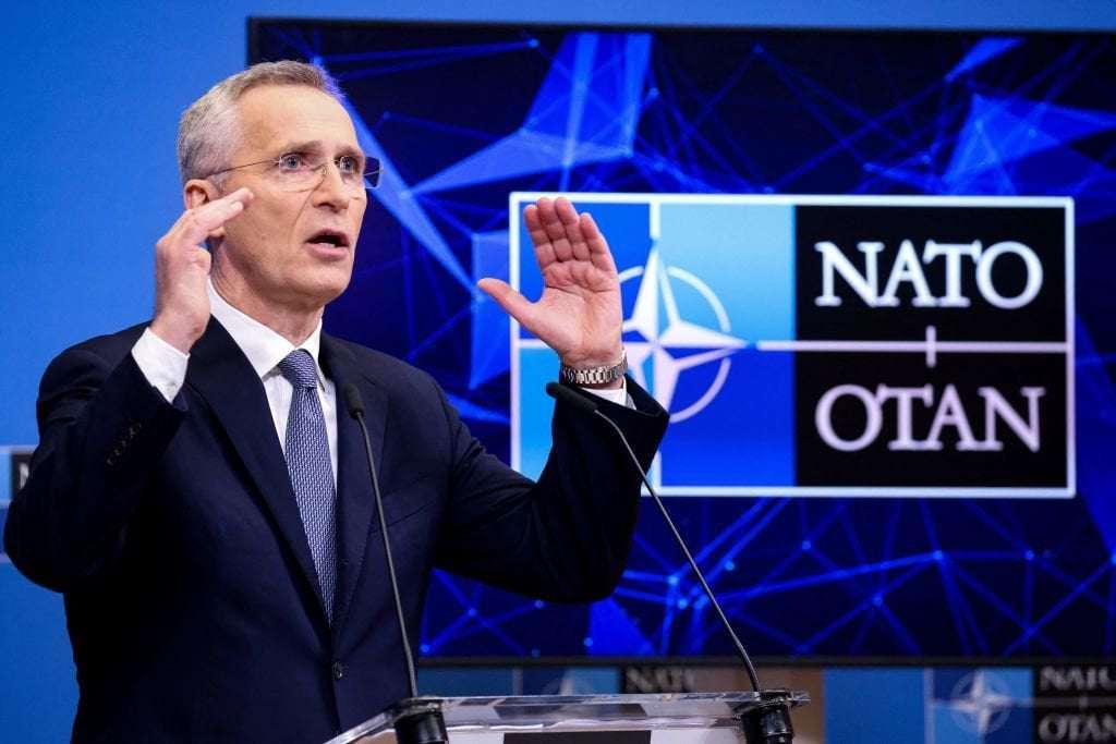 image for Stoltenberg says 'Ukraine will join NATO,' vows support despite Russia's 'reckless nuclear rhetoric'