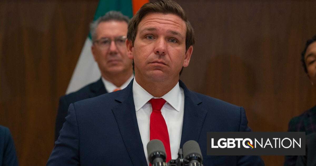 image for Democrats troll Ron DeSantis with calls to ban his own book from Florida schools