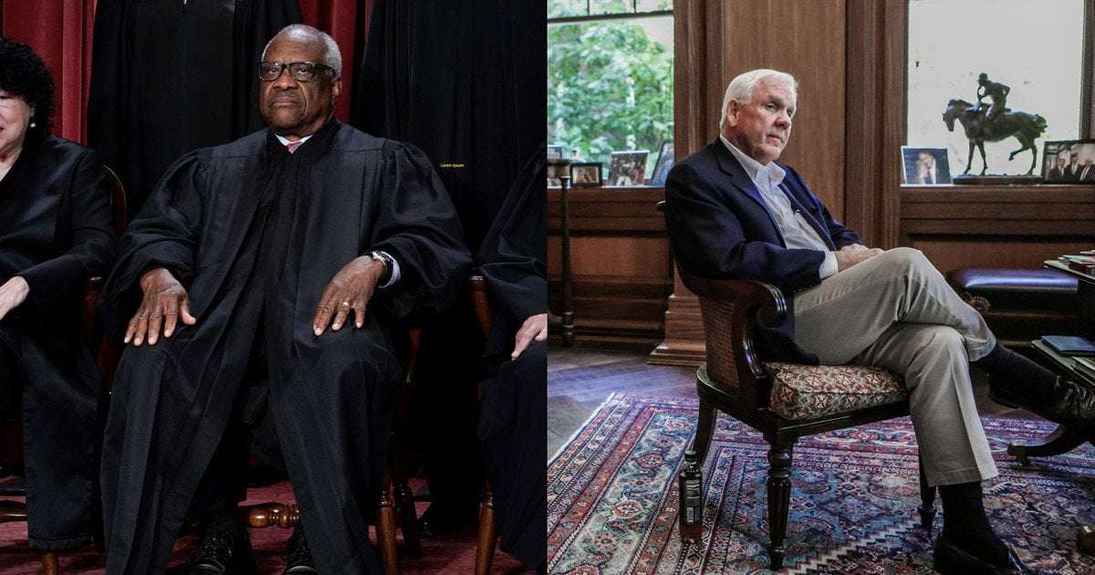 image for Clarence Thomas Secretly Accepted Luxury Trips From GOP Donor — ProPublica