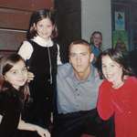 image for Did K-12 w Eminem’s daughter. Super nice guy, posing w me and friends at the daddy daughter dance