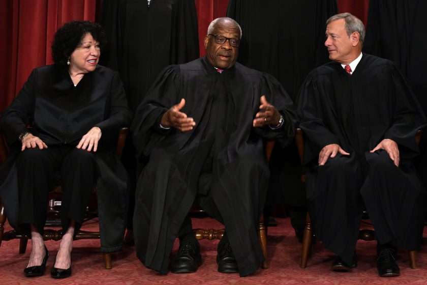 image for Did Clarence Thomas break the law? No one knows, and that's the scandal.