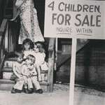 image for Children for sale in Chicago, 1948. Some parents sold their children due to poverty.