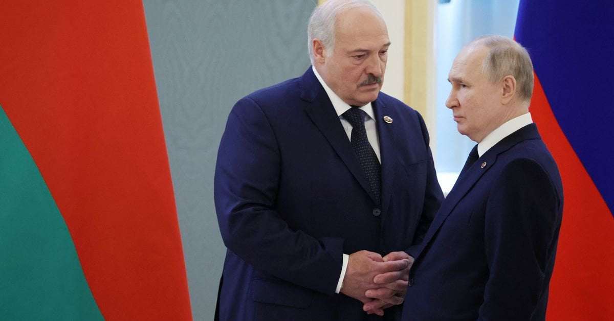image for Belarus leader says he wants guarantees that Russia will defend his country if it is attacked