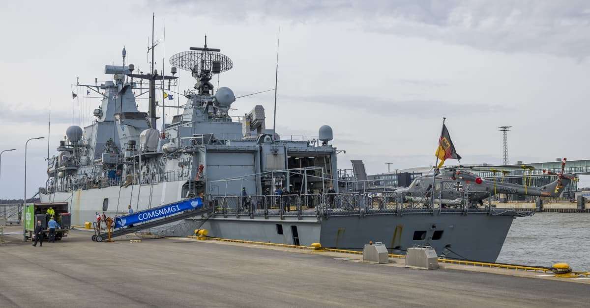 image for Watch: Nato ships dock in Helsinki for first time since Finland's accession