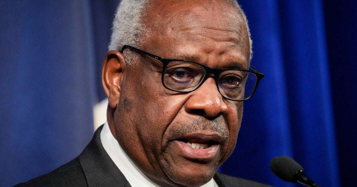 image for Clarence Thomas could face federal investigation over property sale