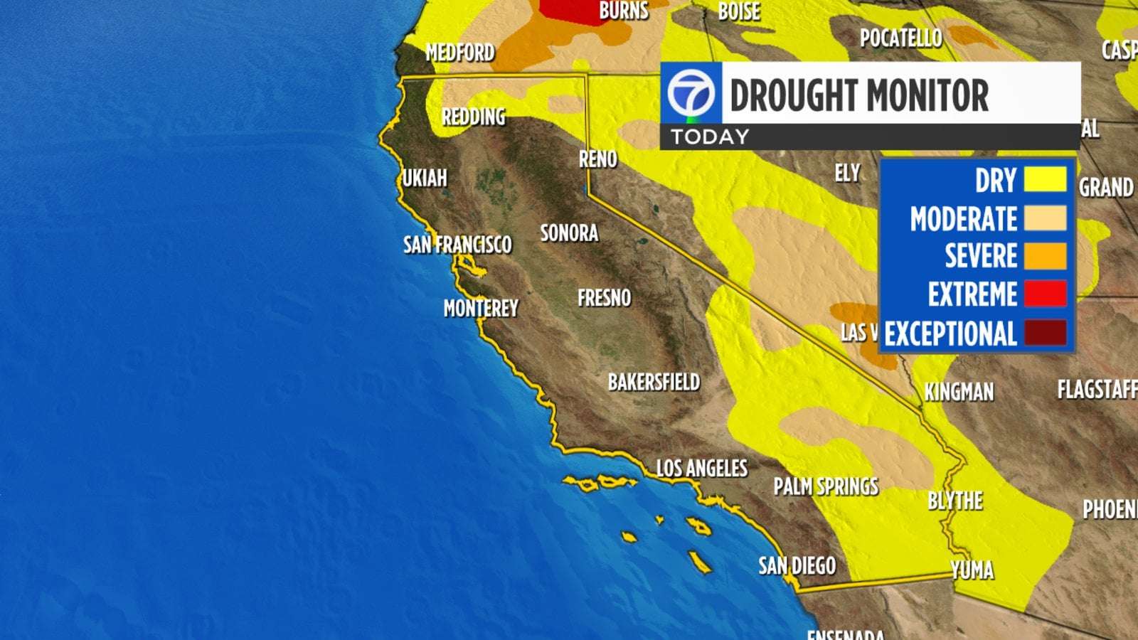 image for Less than 9% of California remains in drought conditions, new data shows
