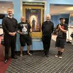 image for Saw the Pope’s Exorcist. The theater was just my friend and me, then two priests sat behind us