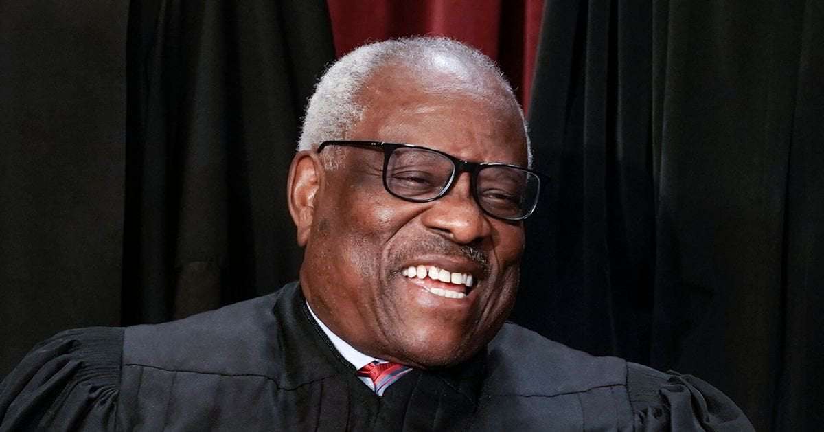 image for Writer's Defense Of Clarence Thomas' Mocked By Twitter Users