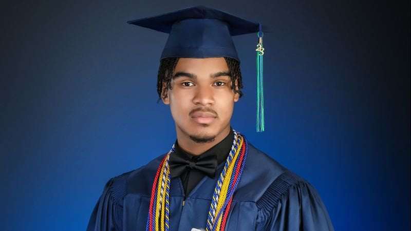 image for Dennis Maliq Barnes, a high school senior graduating two years early, has been offered admission at more than 170 colleges and more than $9 million in scholarships