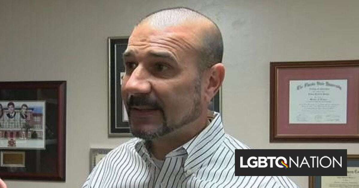 image for Superintendent could lose his job for defying Ron DeSantis’s “Don’t Say Gay” law