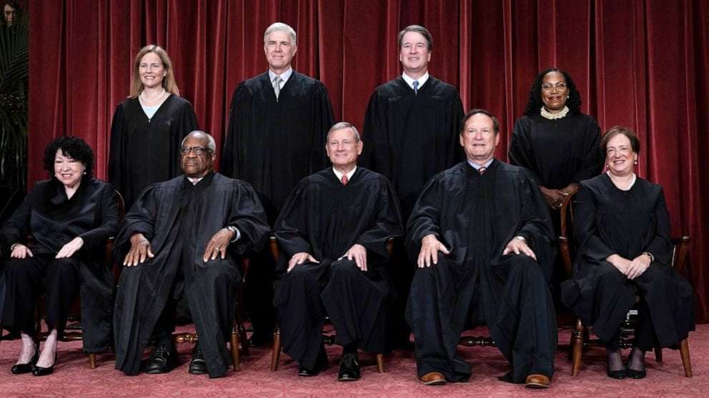 image for All 9 Supreme Court justices push back on oversight: 'Raises more questions,' Senate chair says