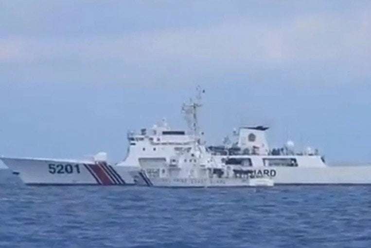 image for Philippines reports 'confrontation' with Chinese vessels in South China Sea