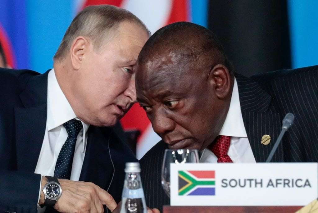 image for Media: South Africa trying to convince Putin not to come due to arrest warrant