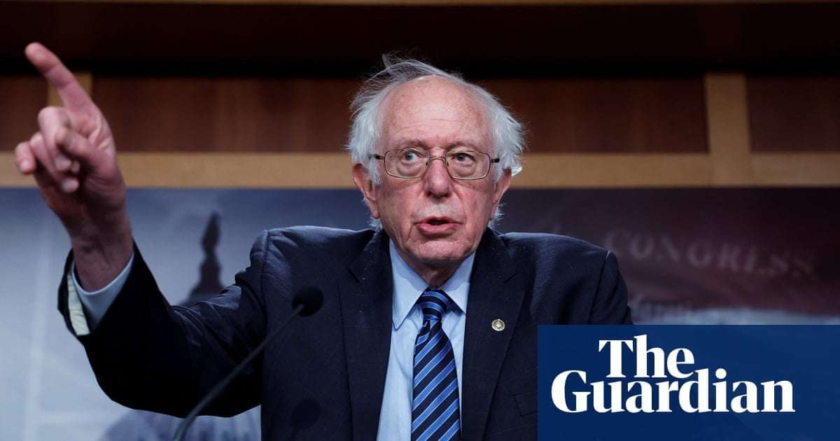 image for ‘They can survive just fine’: Bernie Sanders says income over $1bn should be taxed at 100%