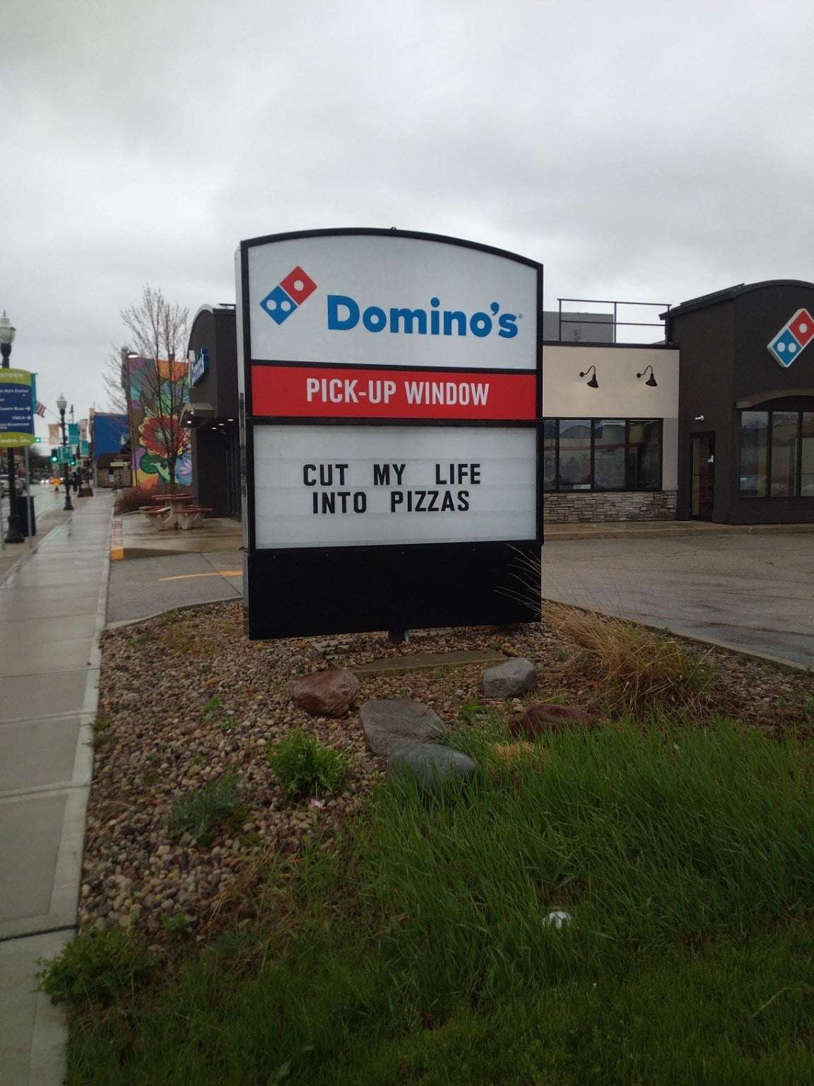 image showing At my local Dominos