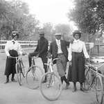 image for 4 black American cyclists, circa 1890s