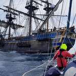 image for Sailing boat rescued by the Götheborg of Sweden