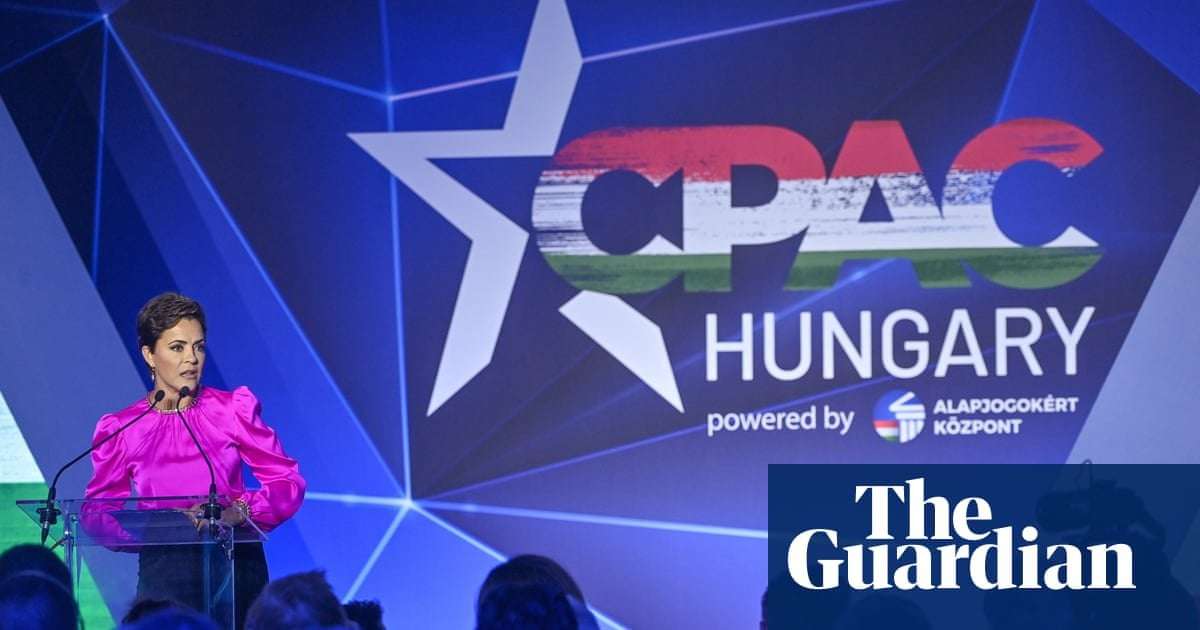 image for Rightwingers praise free speech at CPAC Hungary – then eject Guardian journalist