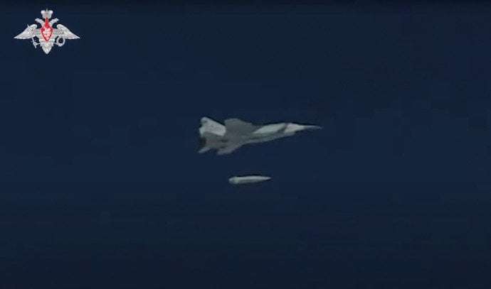 image for Pentagon confirms downing of Russian 'hypersonic' missile by Ukraine