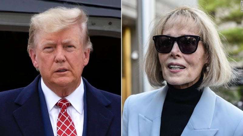 image for E. Jean Carroll: Jury finds Donald Trump sexually abused columnist in civil case, awards her $5 million