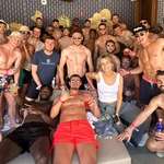 image for Rob McElhenney throws pool party for Wrexham players in Vegas