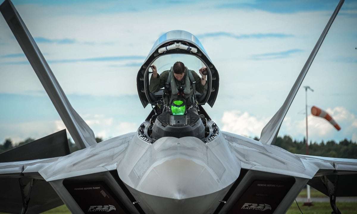 image for F-22 Fighters and Typhoons deploy to Estonia