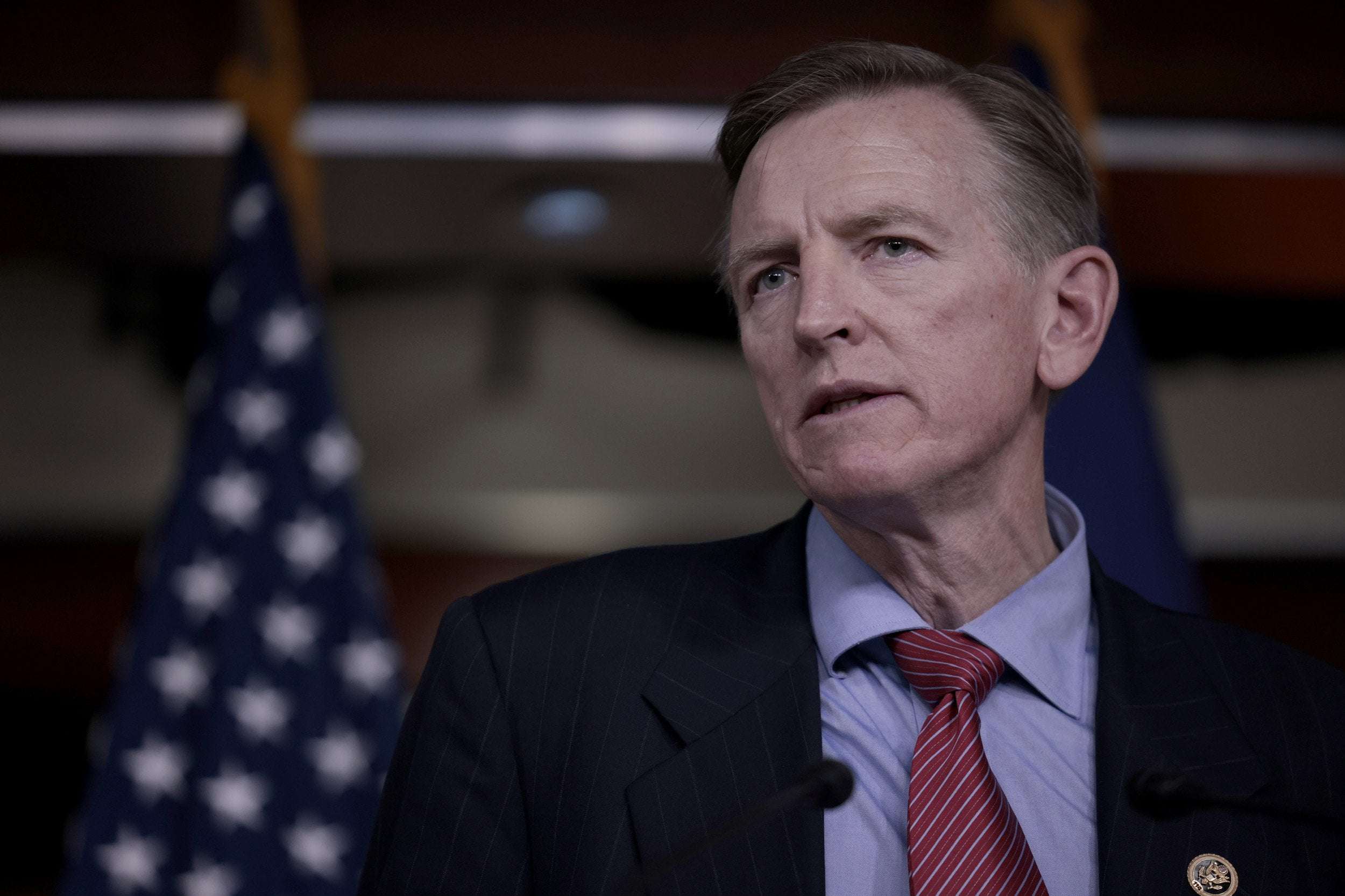 image for Paul Gosar Faces Questions Over Staffer's Alleged Far-Right Links