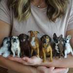 image for 👋 my name is Alyssia. I make life like replicas of peoples pets by needle felting 🐾