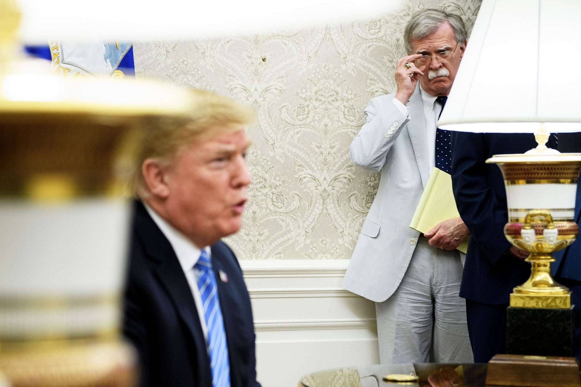 image for World Leaders Consider Trump a 'Laughing Fool,' Says John Bolton