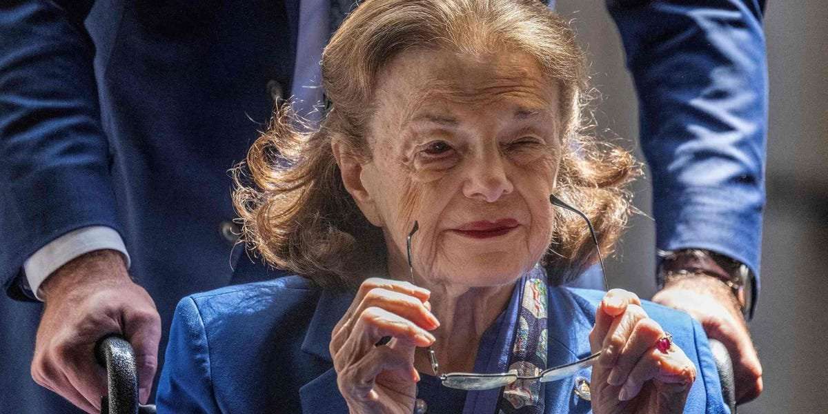 image for Dianne Feinstein claimed she hasn't 'been gone' when asked about her lengthy absence from the Senate: 'No, I've been here. I've been voting'