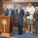 image for Democratic Senators hold news conference on debt ceiling today