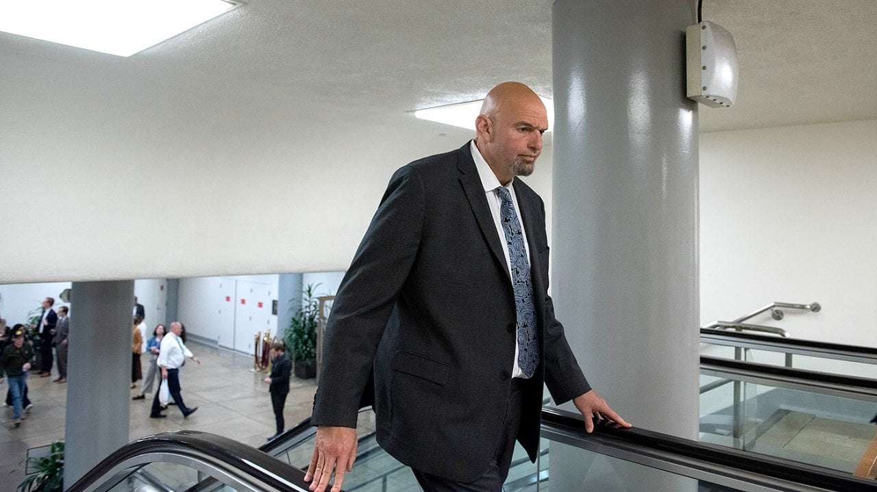 image for Fetterman floats work requirements for bailed-out bank executives