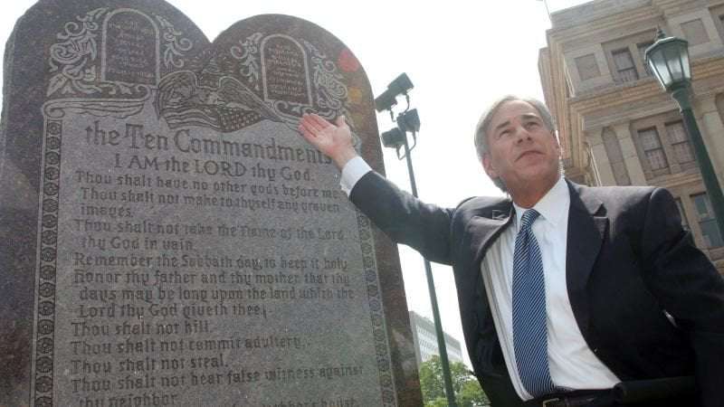 image for A bill that would have required Texas public schools to display the Ten Commandments has failed
