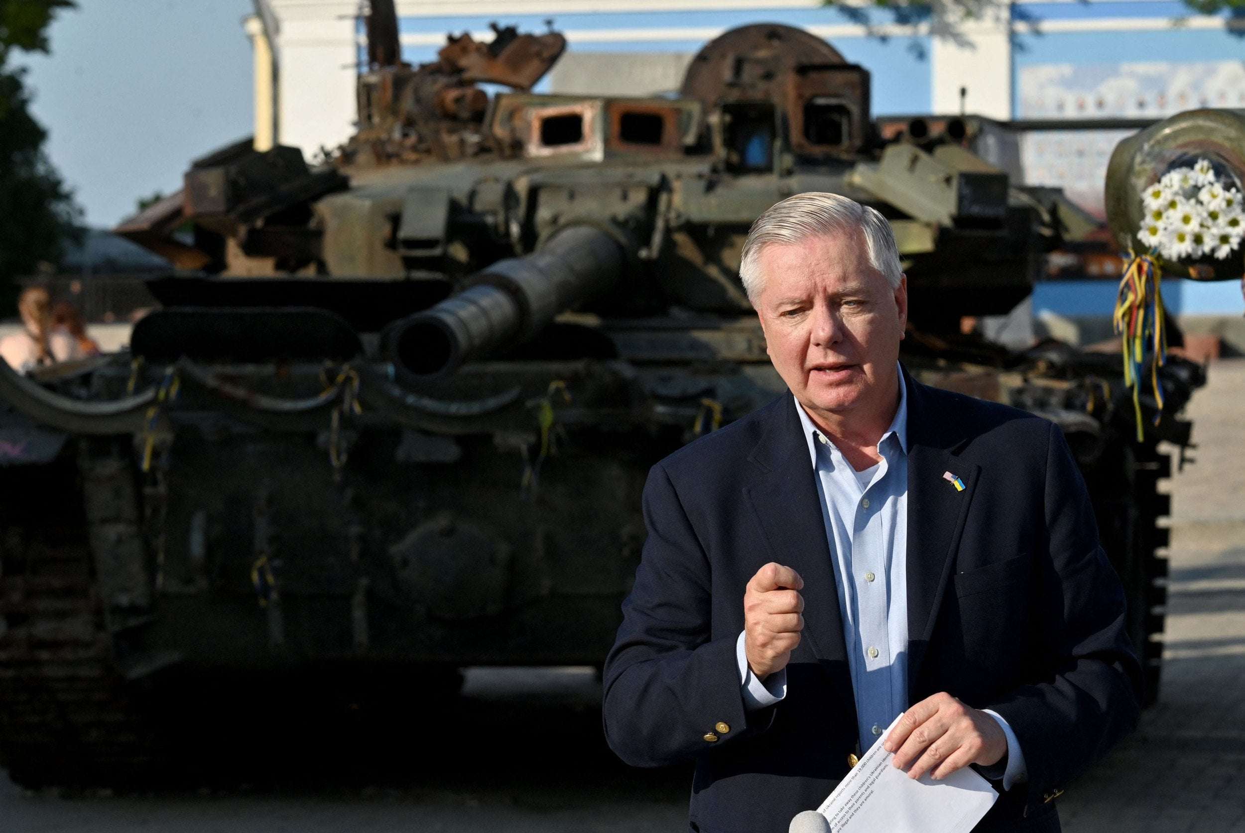 image for Lindsey Graham Appears to Say Russians Dying 'Best Money We've Ever Spent'