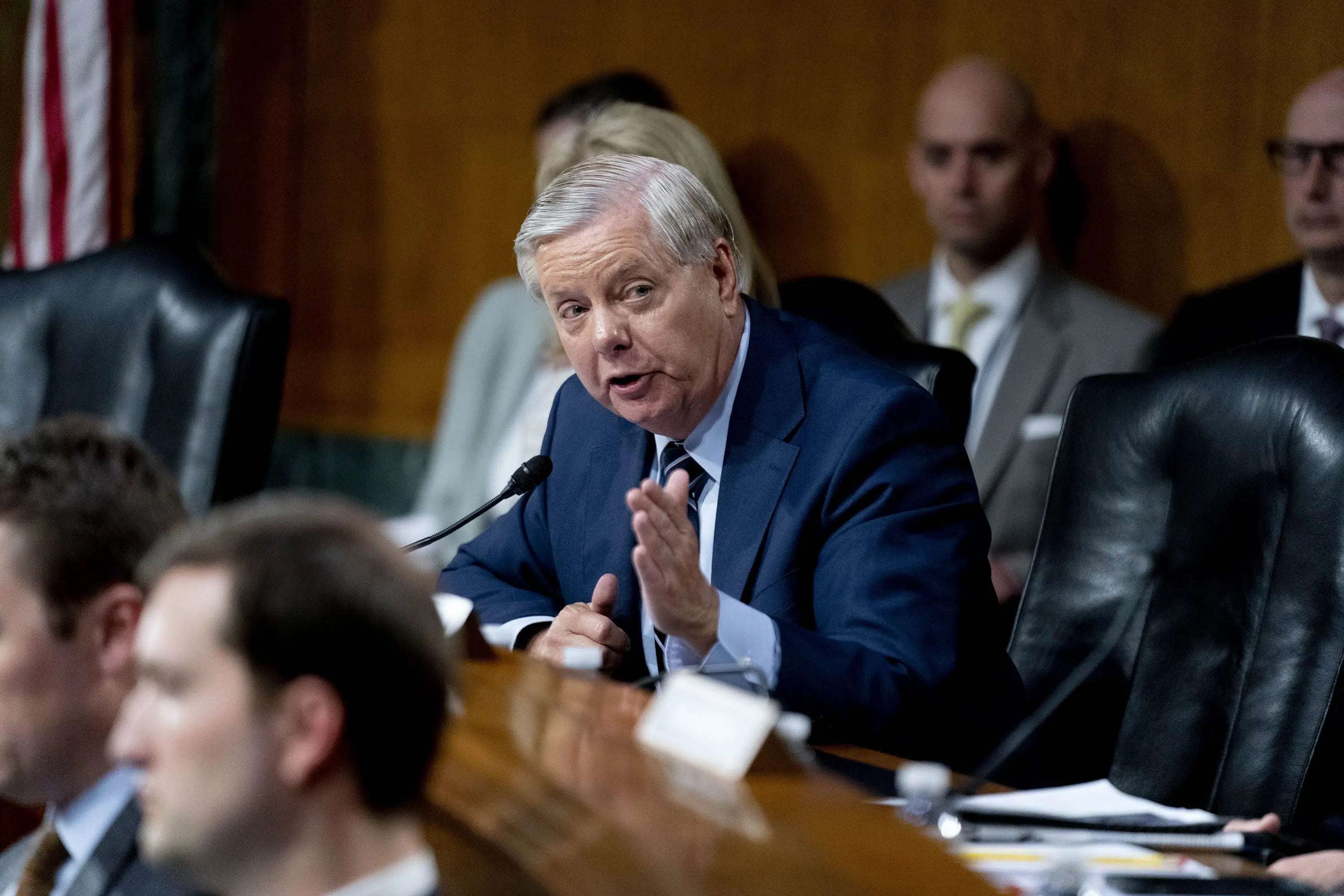 image for Russia issues arrest warrant for Lindsey Graham over Ukraine comments