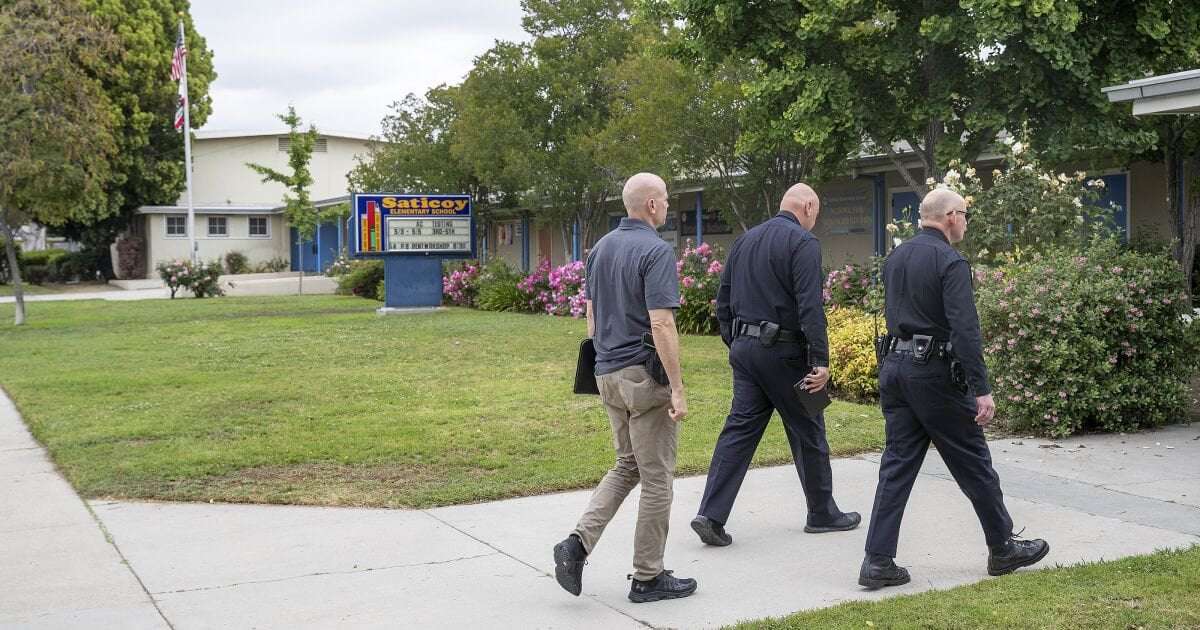 image for Transgender teacher’s Pride flag burned at Saticoy Elementary, where protests have escalated
