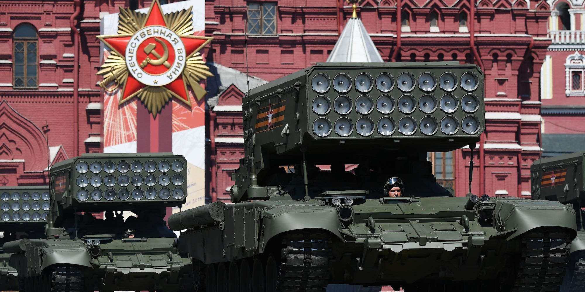 image for Russia deployed its feared thermobaric missile launcher on its own territory to repel an attack by insurgents, UK intel says