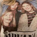 image for There's something strange about this Nirvana tshirt I thrifted