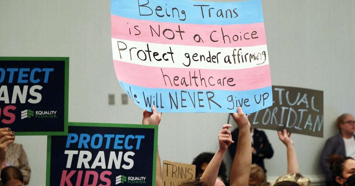 image for U.S. judge blocks Florida ban on care for trans minors in narrow ruling, says ‘gender identity is real’