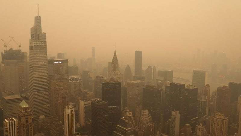 image for Air quality concerns: Intense smoke fills NYC as East Coast suffers from Canada's wildfires