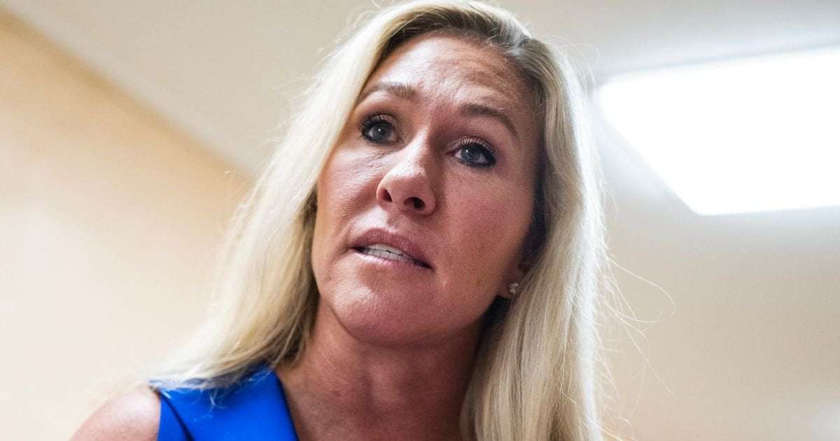 image for People Sure Think Marjorie Taylor Greene Just Admitted To A Crime On Live TV