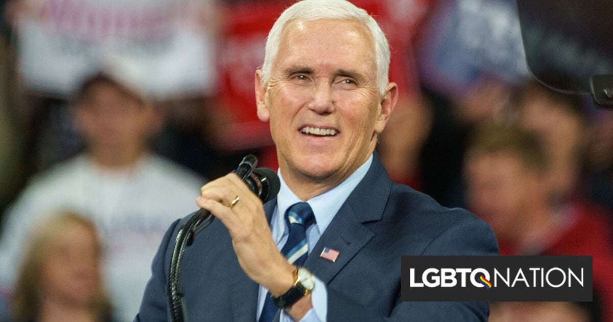 image for Mike Pence left stammering when CNN host points out his hypocrisy on trans youth