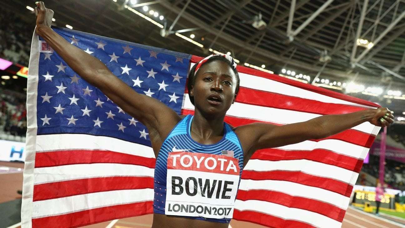 image for U.S. Olympian Tori Bowie died from complications of childbirth