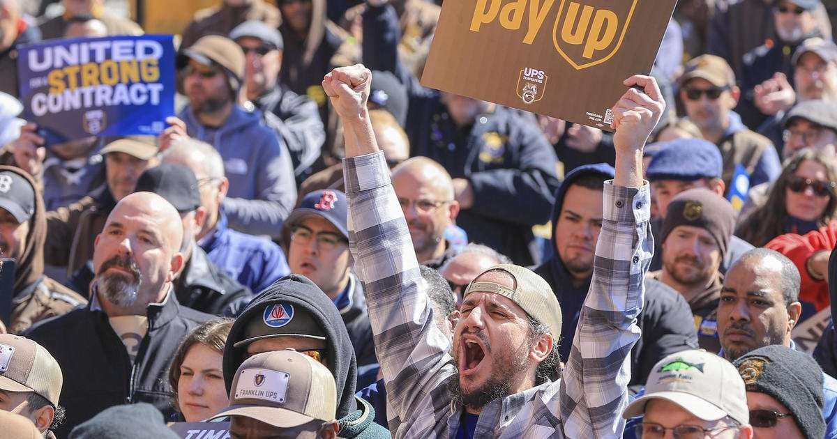 image for UPS workers vote to strike, setting stage for biggest walkout since 1959