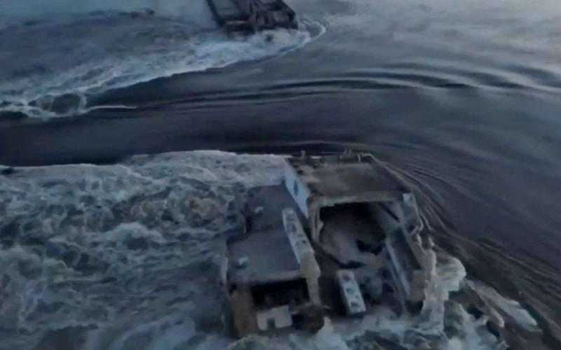 image for Evidence suggests Russia blew Kakhovka dam in Ukraine: NYT