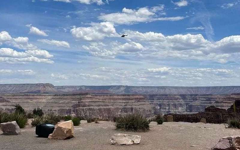 image for Grand Canyon Skywalk: A 33-year-old man fell 4,000 feet to his death in Arizona, authorities say